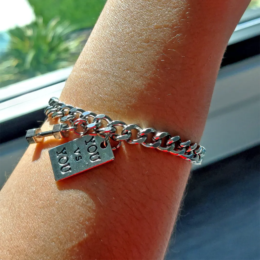 Sports Fitness Bracelet Me vs Me and You vs You