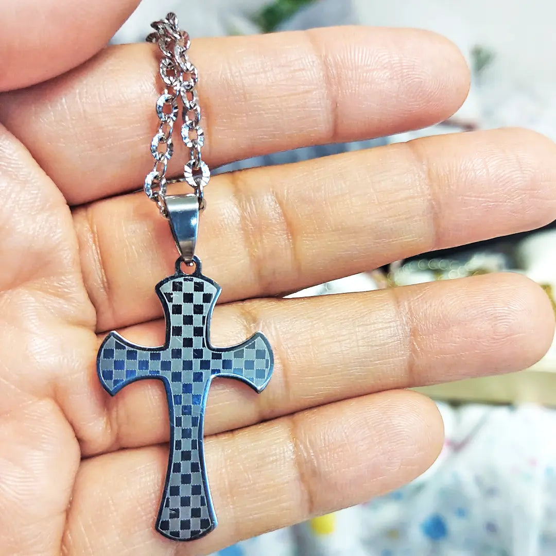 Silver Cross Necklace