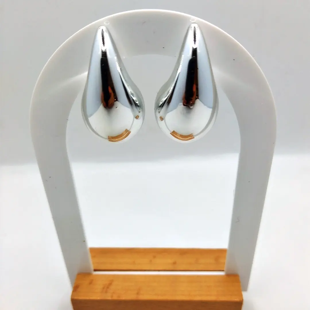 Stainless Steel Drop Earrings