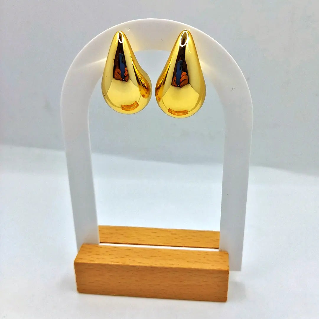 Stainless Steel Drop Earrings