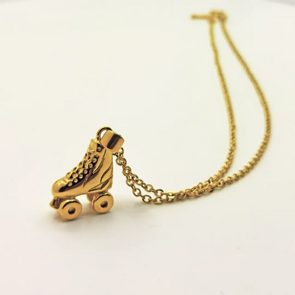 Roller Skate Charm Necklace