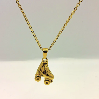 Roller Skate Charm Necklace