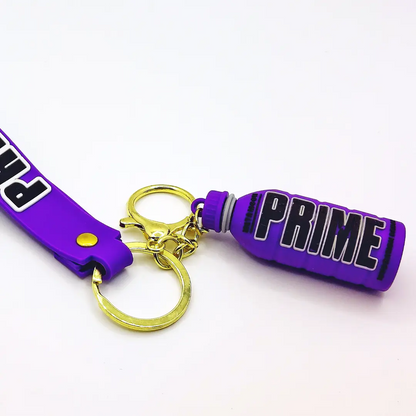 Unleash Your Next Level with the Rubber Key Chain PRIME BOTTLE