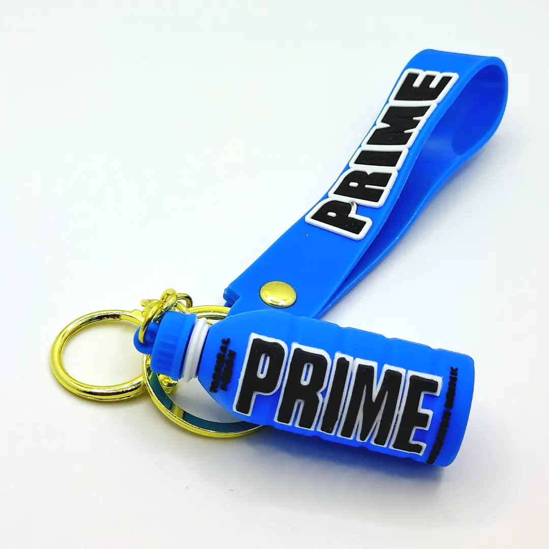 Unleash Your Next Level with the Rubber Key Chain PRIME BOTTLE