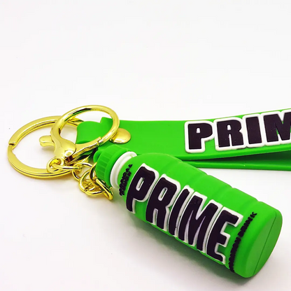 Unleash Your Next Level with the Rubber Key Chain PRIME BOTTLE