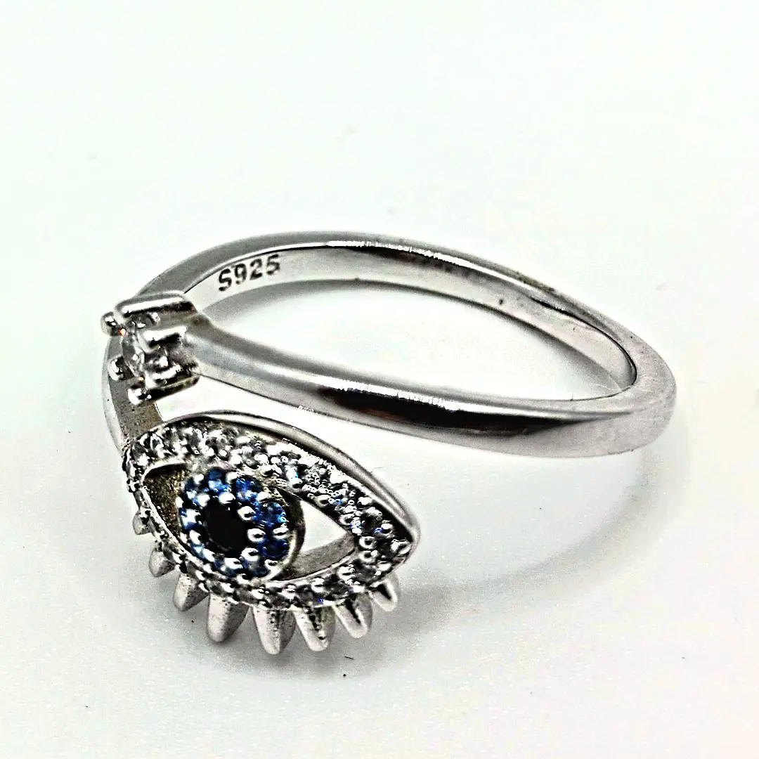 Evil Eye Ring S925 Silver