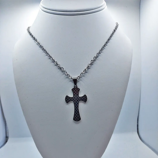 Silver Cross Necklace