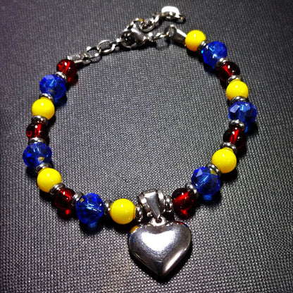 Glass Beads Venezuela Tricolor Bracelet