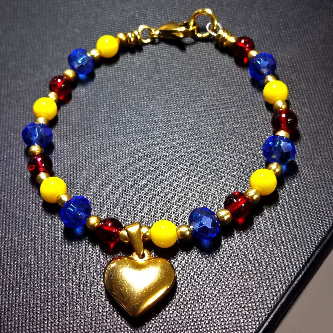 Glass Beads Venezuela Tricolor Bracelet