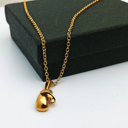 Boxing Glove Charm Necklace