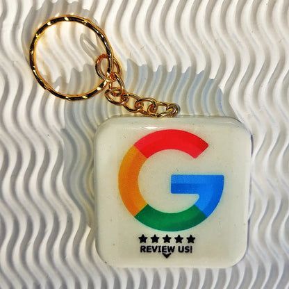 NFC Smart Keychain Google With Custom Logo (Made To Order)