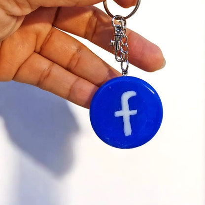 NFC Smart Keychain Facebook (Made To Order)