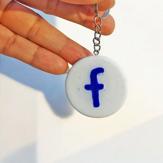 NFC Smart Keychain Facebook (Made To Order)