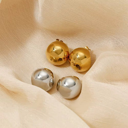 Orbit Illusion Necklace & Earring Set | Floating Stainless Steel Beads | 18K Gold or Rhodium Plated | 20 Inch